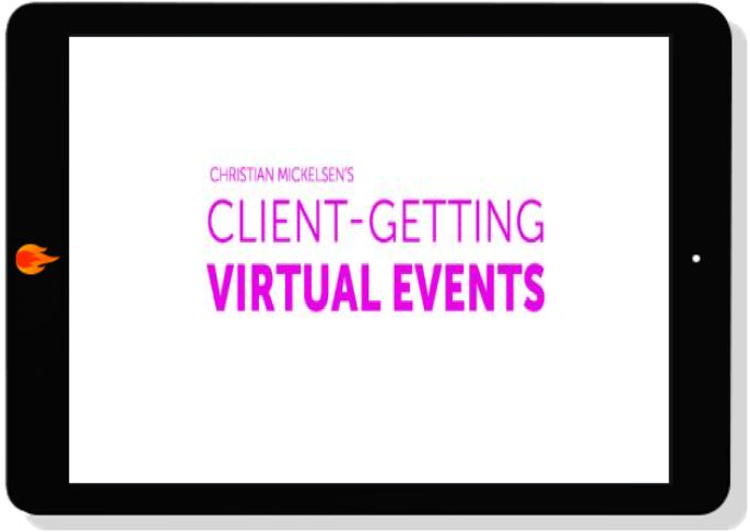 Christian Mickelsen Client Getting Virtual Events 2