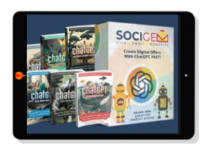 18 SociGem – Create and Sell Dozens Of AI Built Offers Effortlessly